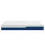 Matelas hybride Nautica: couche de mousse de latex confortable avec base à ressorts enveloppés-111124096-111124100