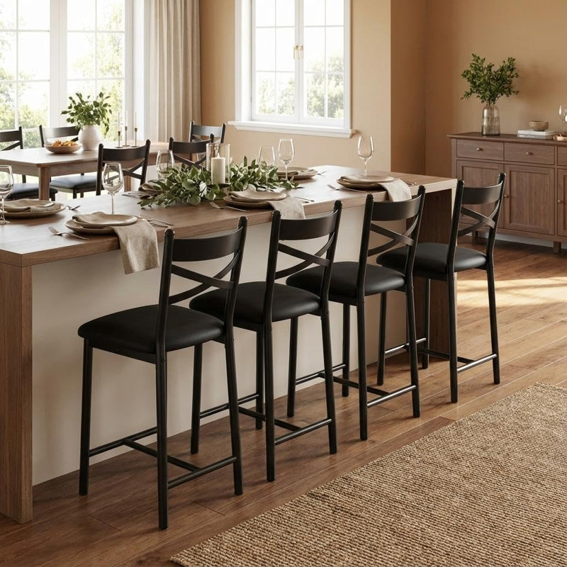 Faux Leather Accent Chair