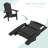 Weather-Resistant HIPS Folding Adirondack-70856394