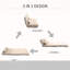 Canapé convertible, canapé-lit pliant, chaise longue d'invité-1933059526