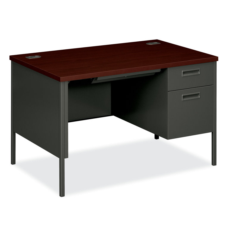 Bureau Metro Classic, Acajou / gris charbon