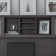 Magomed 72W 3 Position Sit to Stand L Shaped Desk with Hutch and Bookcase