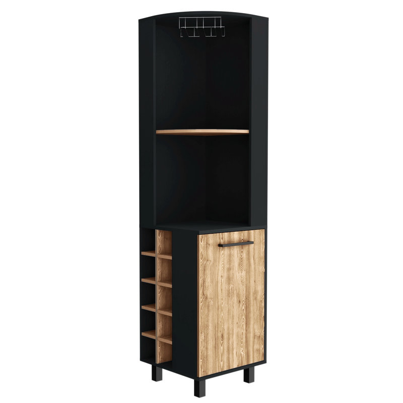 Wine Bottle & Glass Rack Multicolor