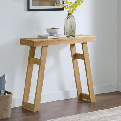  Table console en bois massif Furniture Lawas