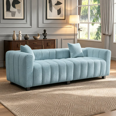 83.46'' Premium Velvet Sofa