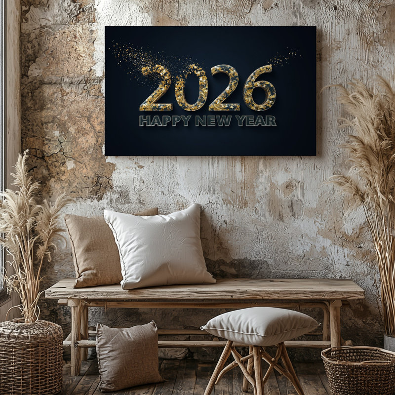 Reproduction d'art sur toile, H 30 po x l 30 po