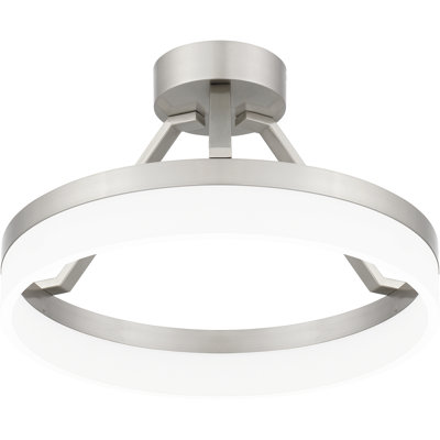 Acrylic LED Semi Flush Mount