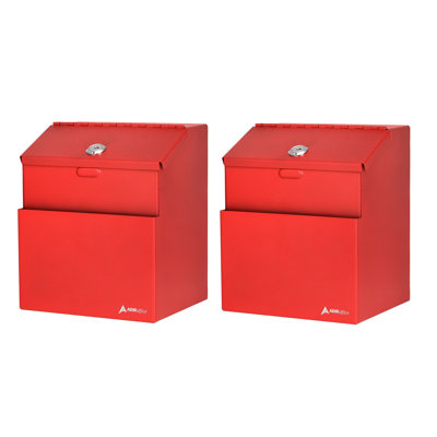 Boîte à idées de fixation murale verrouillable avec cartes