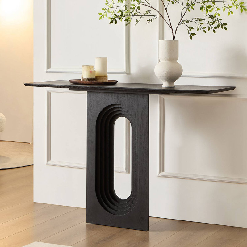 Console 47,24 po, Noir