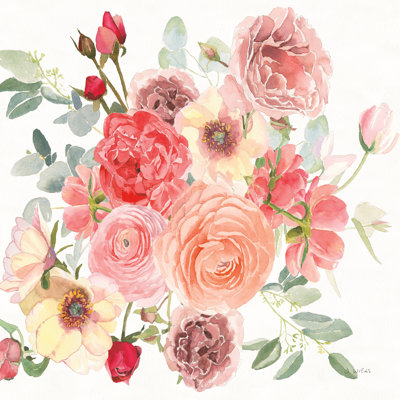 "Leiha Boho Bouquet" sur toile