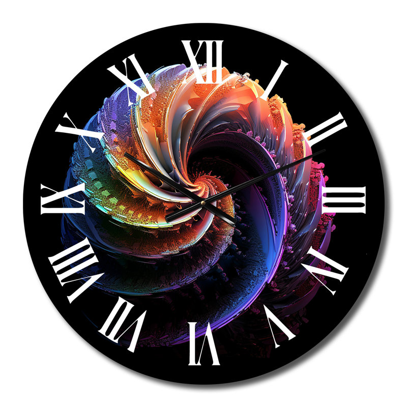 Horloge murale 3D 3D, Petit