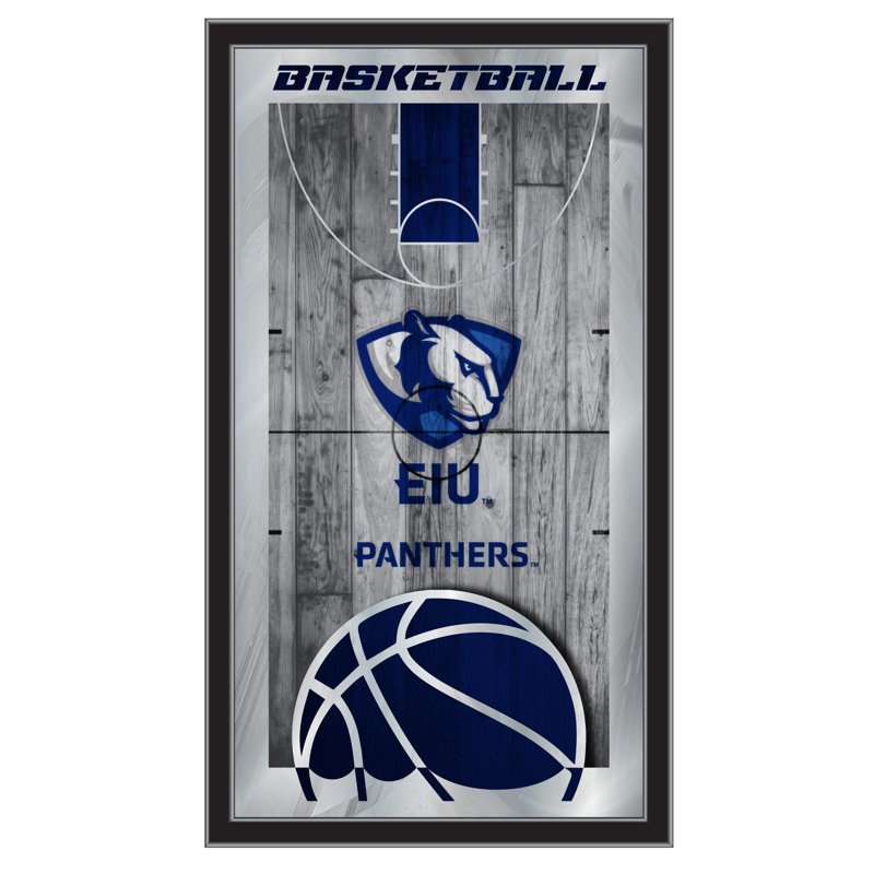 « basket mirror », impression encadrée NCAA, Eastern Illinois