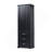 Tall Storage Cabinet with Three Drawers for Bathroom/Office, Black-280813152