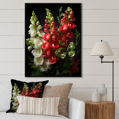 Snapdragons Serenade 1 - Snapdragons Wall Art