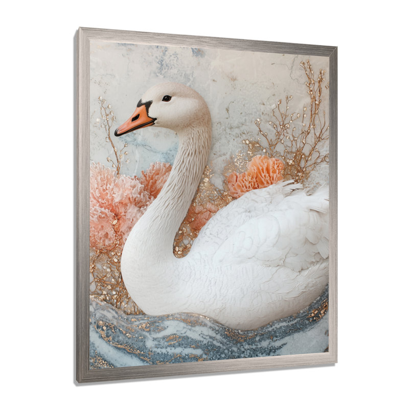 Avenida - Animals Canvas Art Print, 32" H x 16" W, Single Picture Framed Print, Silver
