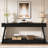 Erables 70.9" W 1-Shelf Manufactured Wood Console Table-1199580341