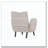 Boucle Upholstered  Accent Chair-98728670