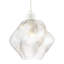 20 cm H Round Glass Pendant Shade ( No Direct Attachment Method ) in Clear