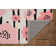 Tapis ivoire et rose Joris