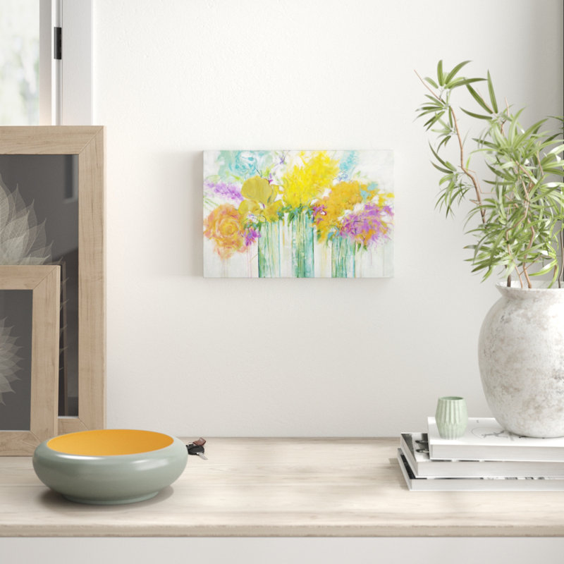Julie Joy - Wrapped Canvas Painting, 30cm H x 45cm W x 3.81cm D