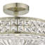 Ferris Glass Semi Flush Mount-19179296
