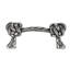 Tropical Double palm tree 3 inches center to center pull in Chalice