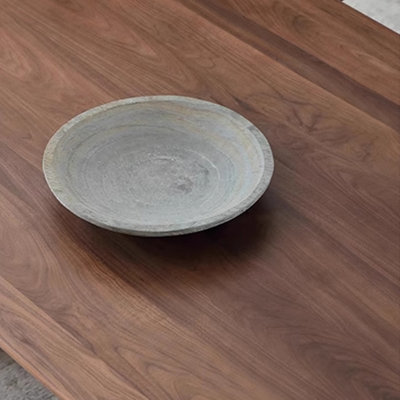 Walnut rectangular dining table
