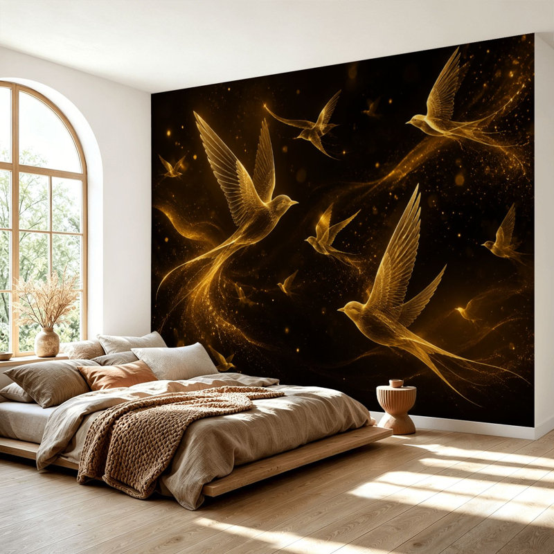 Papier peint adhésif auto-adhésif moderne pour la chambre à coucher Peel and Stick L 69 po x l 96 po