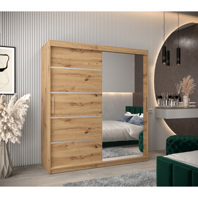 Lueann 2 Door Wardrobe
