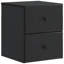 34.5cm W Manufactured Wood Bedside Table-317816456