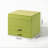 Classic Flannel Drawer Style Jewellery Box With Independent Partition Design, Soft, Delicate And Portable
