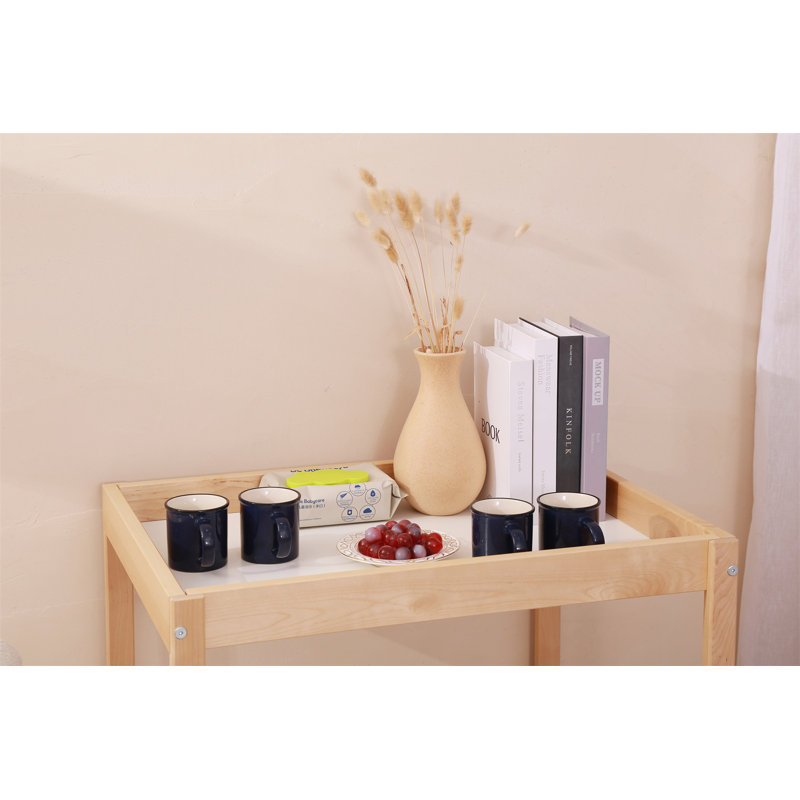 Marleyrose 72cm W Solid Wood Shelving Unit