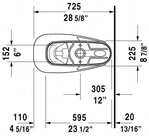 D-Code 1.28 GPF Toilet Bowl