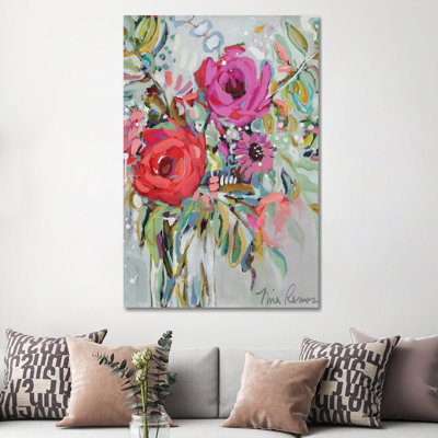 Blooming In Sunshine I by Nina Ramos - Wrapped Canvas Gallery-Wrapped Canvas Giclée