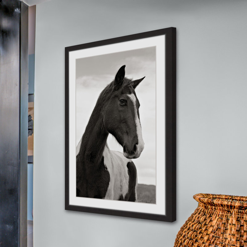 "Ranch Horse Wisdom" Framed Print, 24" H x 16" W x 1.5" D