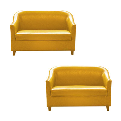 Tawne 47.2'' Faux Leather Loveseat