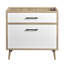 Base de meuble-lavabo simple 35 po seulement en brun clair