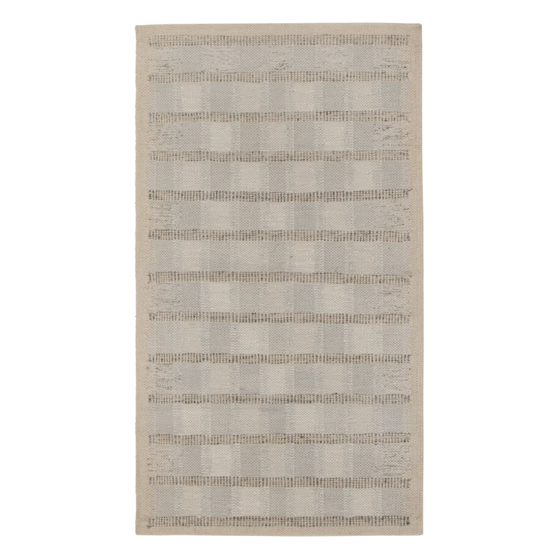 Scandinavian Wool Geometric Area Rug, Rectangle 10' x 14'