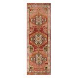 One-of-a-Kind 4'6" X 13'7" Hand Knotted Area Rug