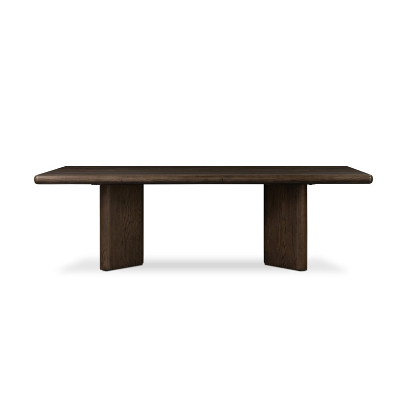 Table de salle à manger Castro 96 po - Chêne français récupéré gris - Taille unique, Chêne français récupéré gris