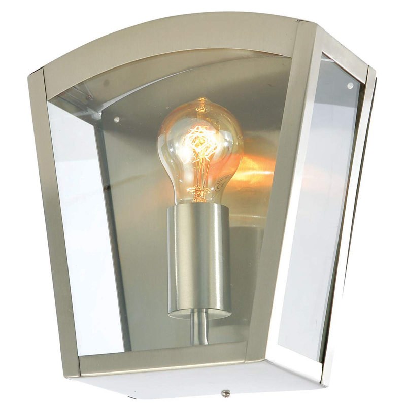 Rearden 24cm H Outdoor Flush Mount, Stainless Steel