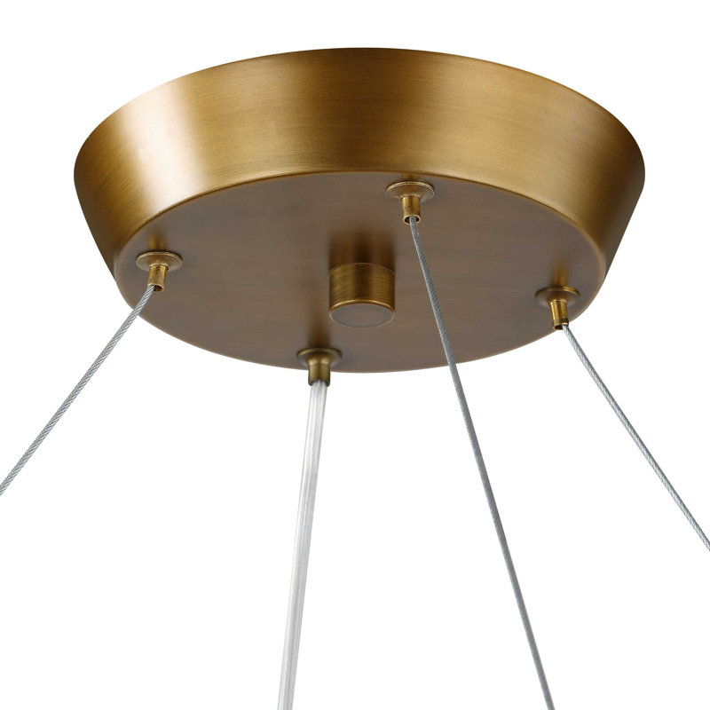 Lustre Biscotti DEL en bronze