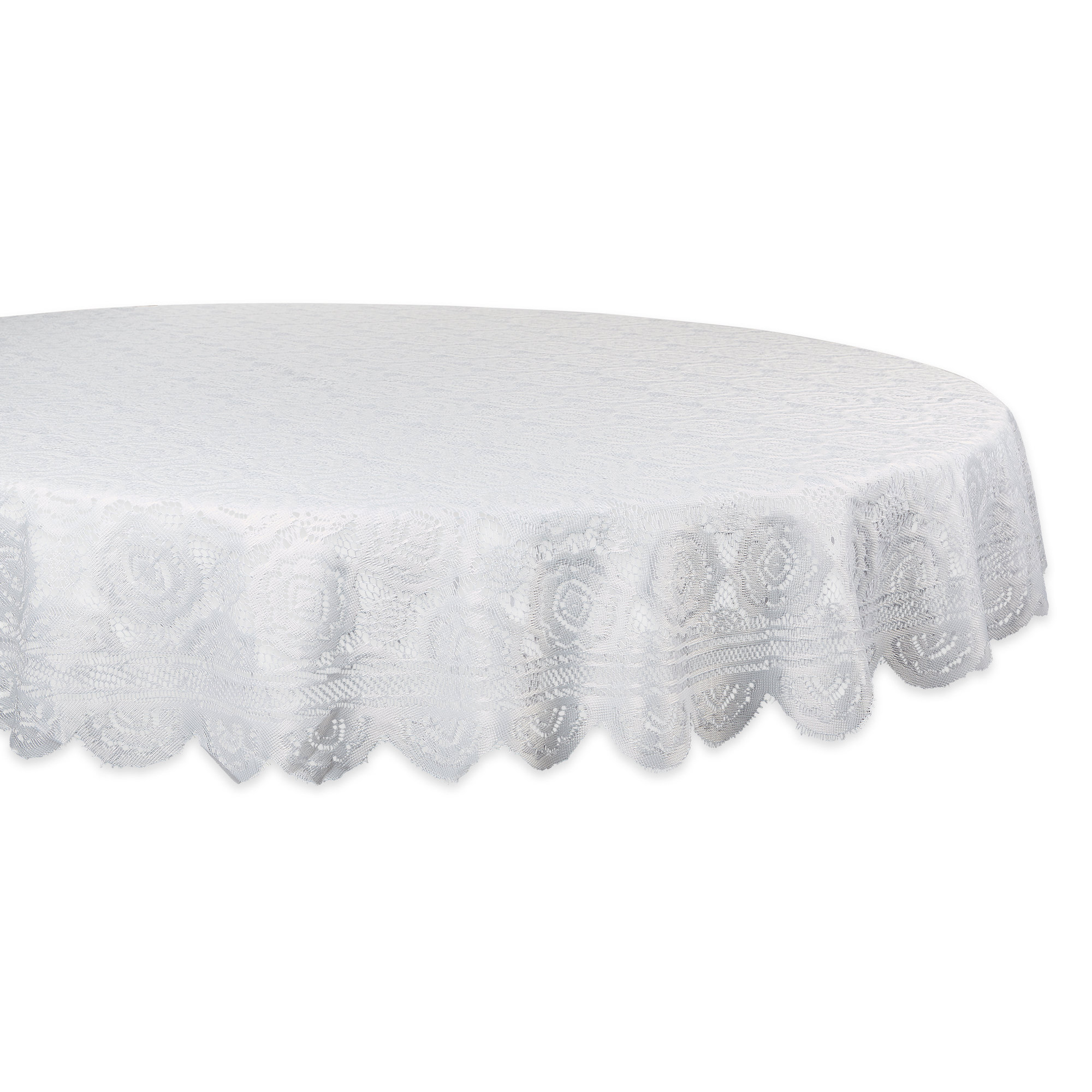 Ophelia & Co. Indiana Round Lace Tablecloth & Reviews Wayfair