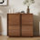 Armoire d'appoint 2 portes 31,5 po de largeur, crédence moderne en bois avec rangement pour le salon, la cuisine et le vestibule