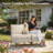 Emroy Wicker/Rattan 2 - Person Seating Group With Cushions-111806532