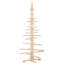 Arbre de Noël en bois vidaXL naturel 59,06 po en bois de pin massif