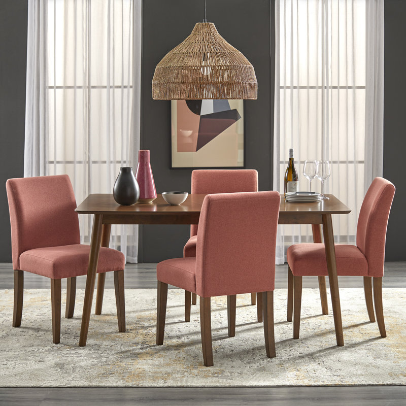 Ensemble repas pour 4 personnes Visser, Rose estival