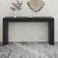 Console avec foyer en placage de bois-910837732