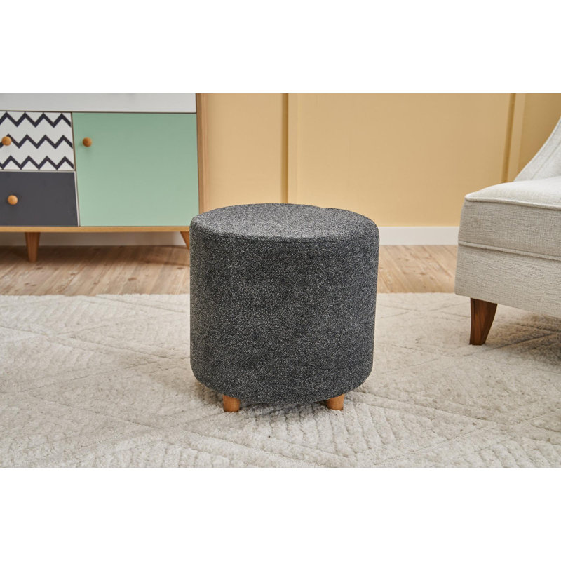 Pouf, Gris anthracite clair