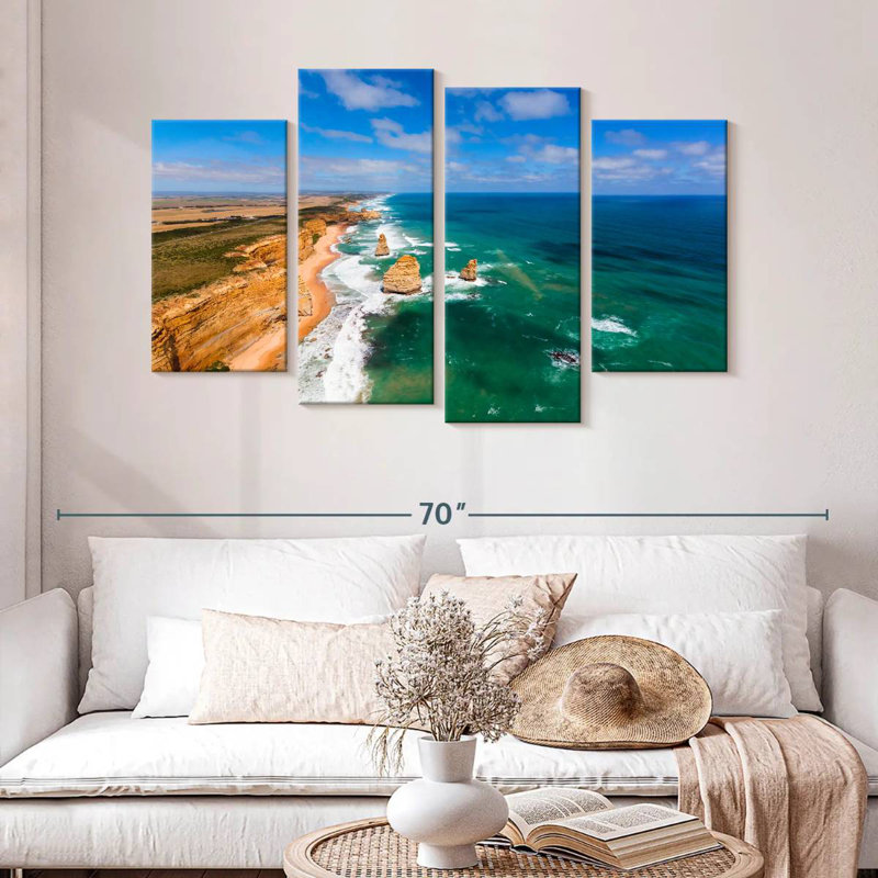 Gillard Great Ocean Road Cliff, H 32 po x l 52 po